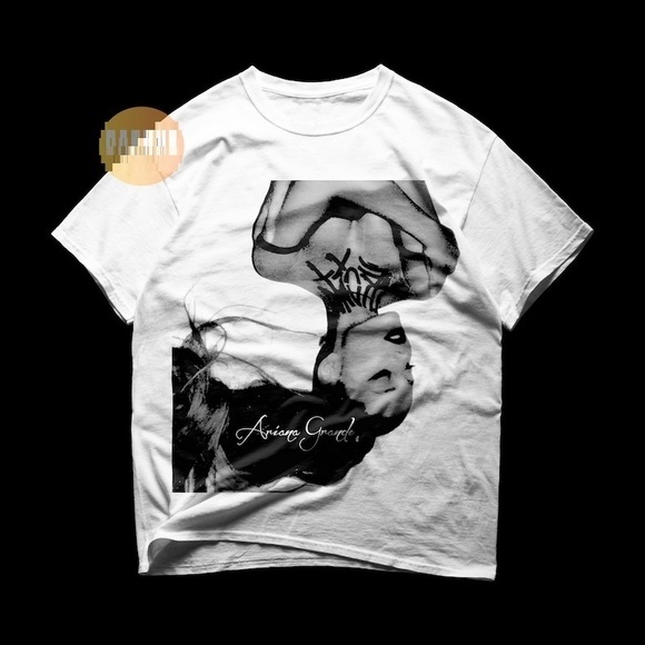 Vintage Ariana Grande Thank U, Next Album Tshirt, Ariana Upside Down Shirt - Picture 1 of 4